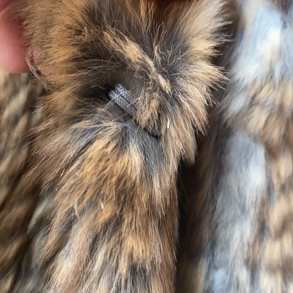 Rabbit fur jacket size M - Picture 5 of 7